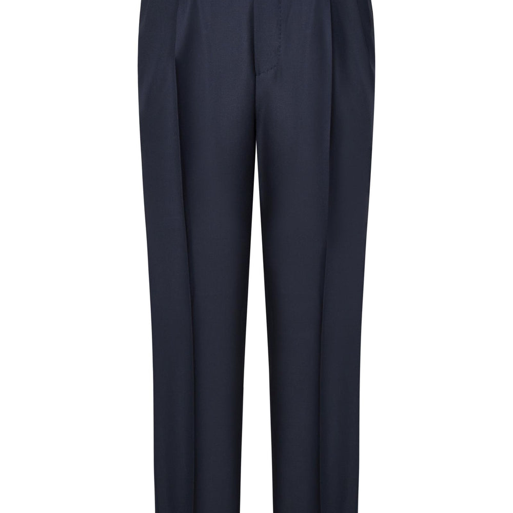 Pantaloni modello Capri Franzese Napoli FCT1456 BLU Franzese Collection Pronta Sartoria 
