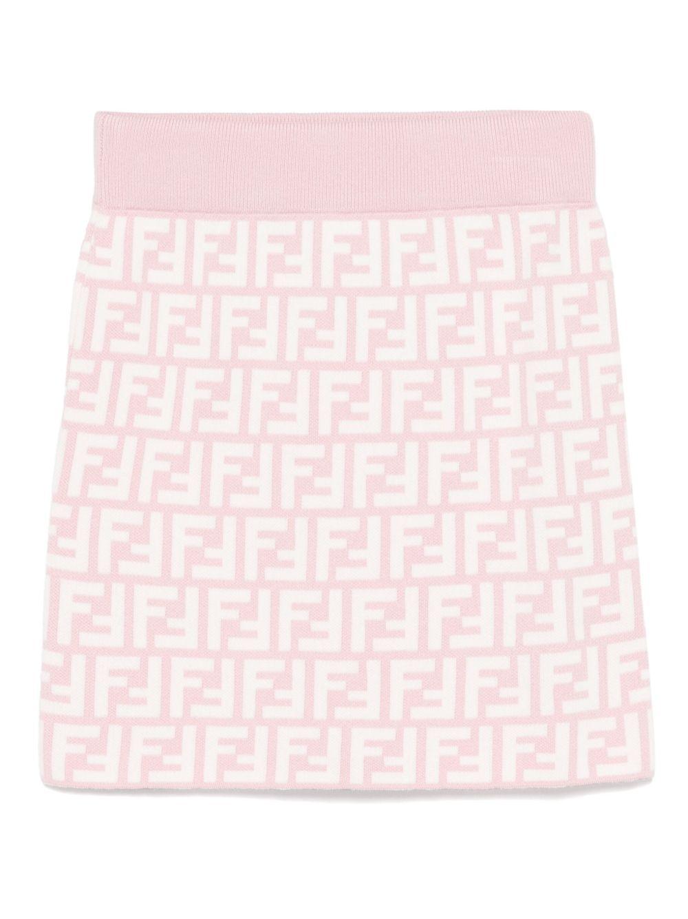 Gonna Fendi Kids JFG201AQUH F1R4T Fendi Kids 