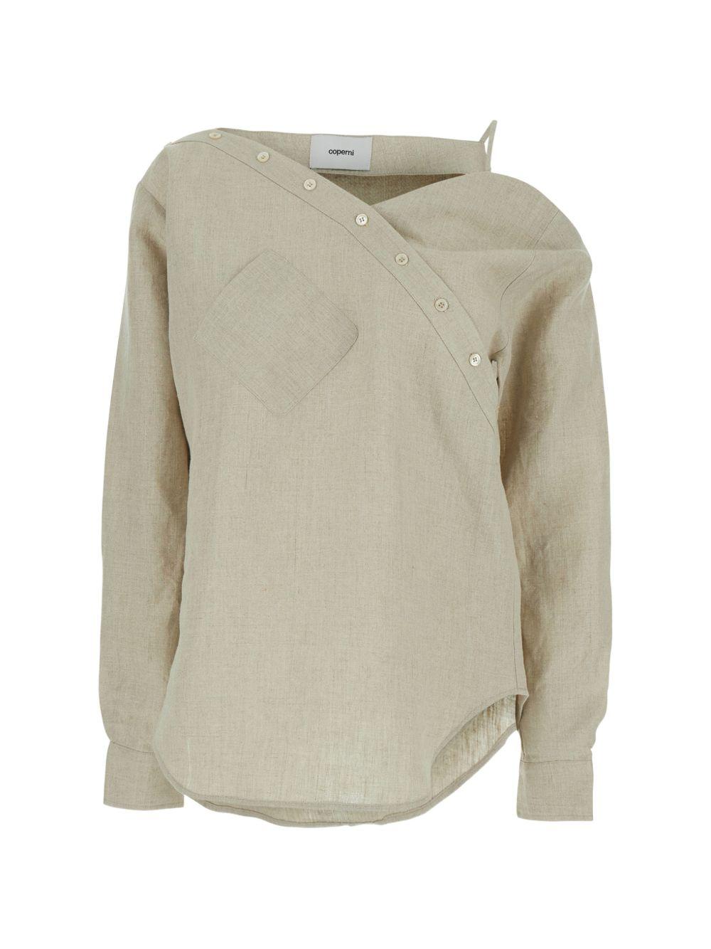 Camicia Heart Coperni COPCH52F2060 BEI Coperni 