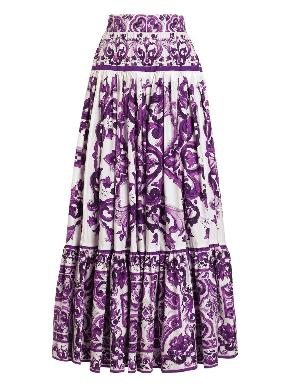 Gonna Lunga DOLCE & GABBANA F4CX0THH5EW IP3TN DOLCE & GABBANA 