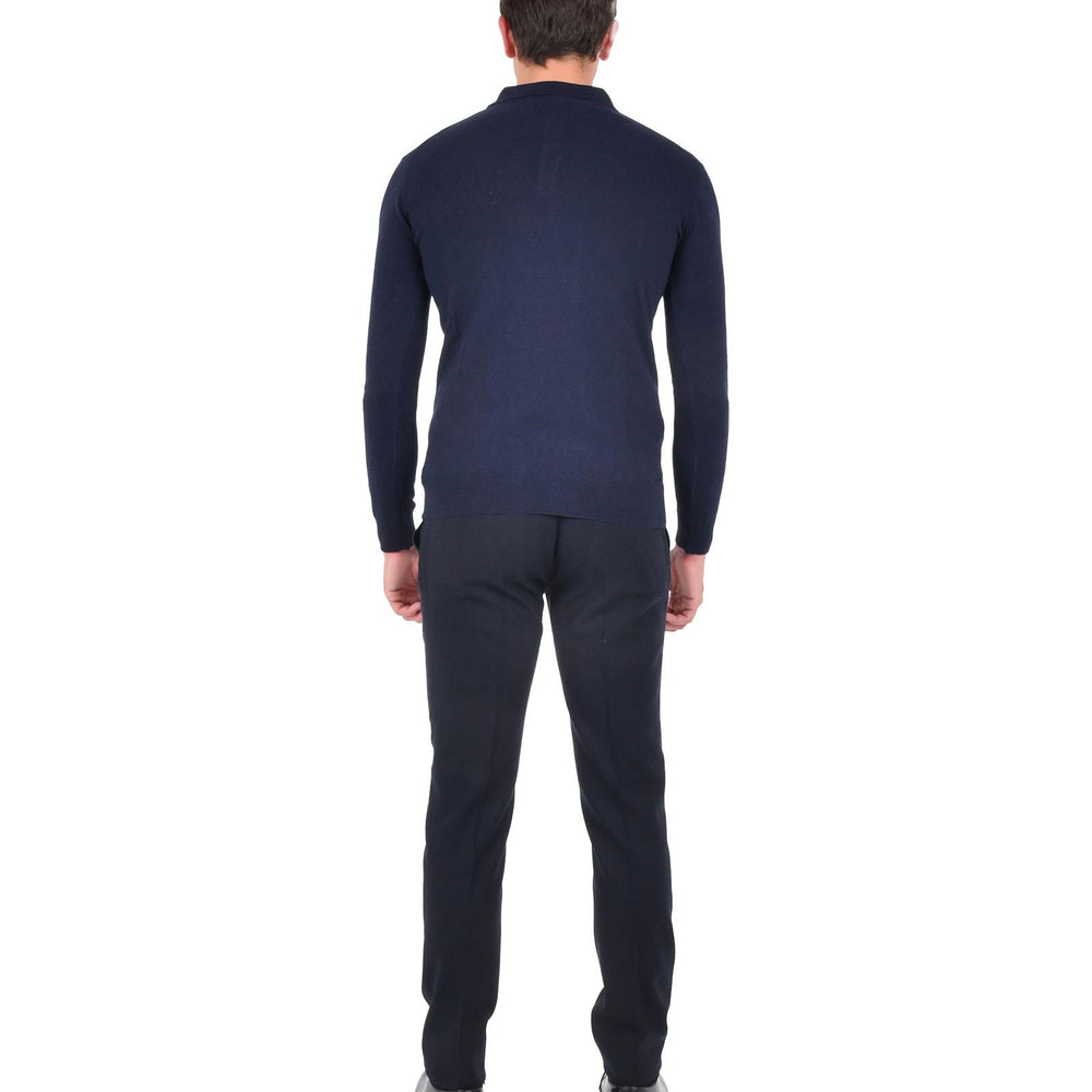 Maglia modello Stefano De Martino Franzese Napoli MA7069W26 BLU Franzese Collection Pronta Sartoria 