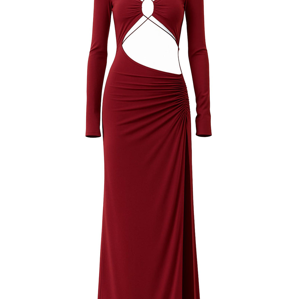 Abito Lungo MAGGIE Amazuìn 11MAGUBU BURGUNDY Amazuìn 