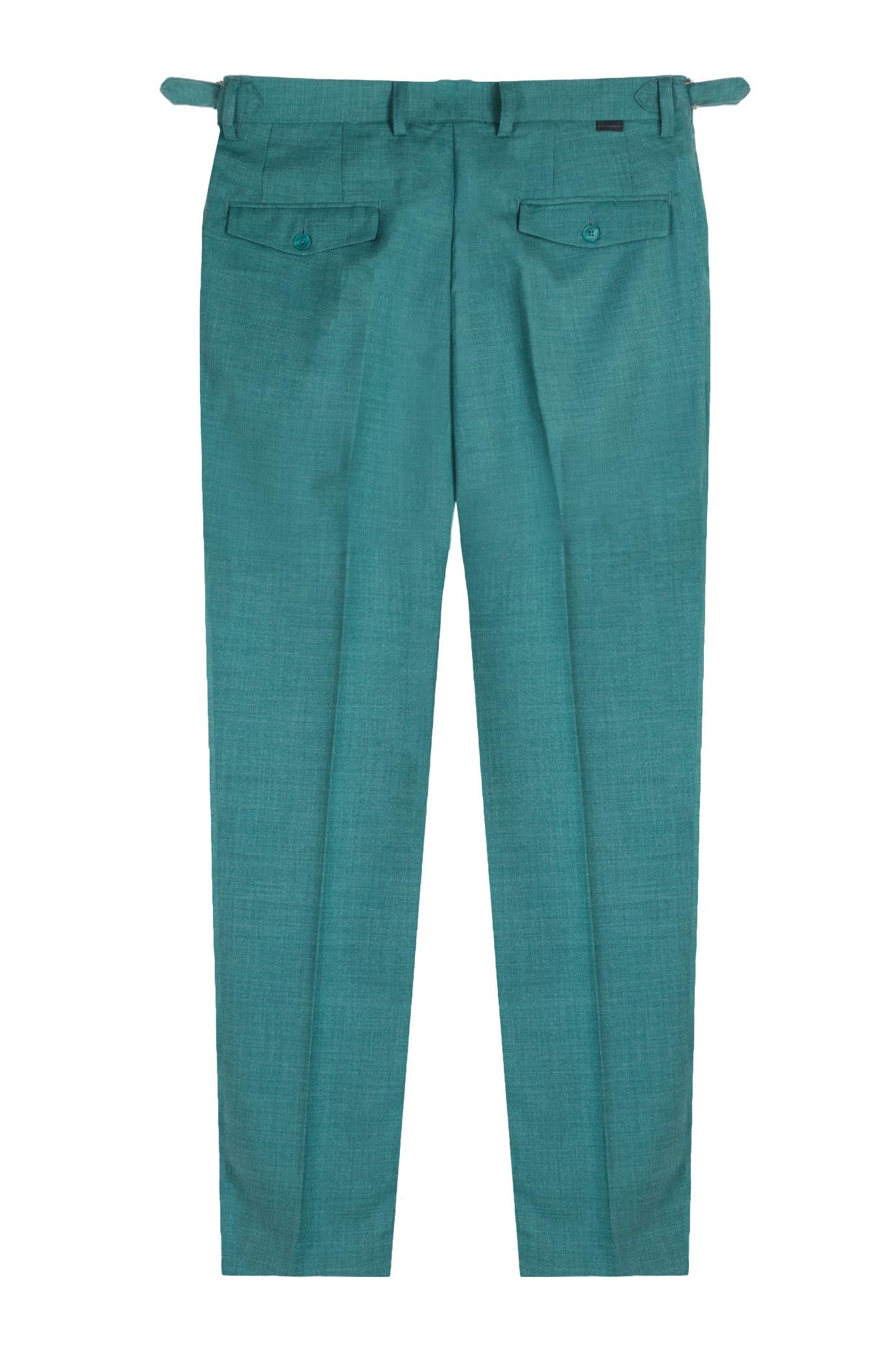 Pantaloni Gazzarrini x Michele Franzese PSE725G SMERALDO Gazzarrini x Michele Franzese 