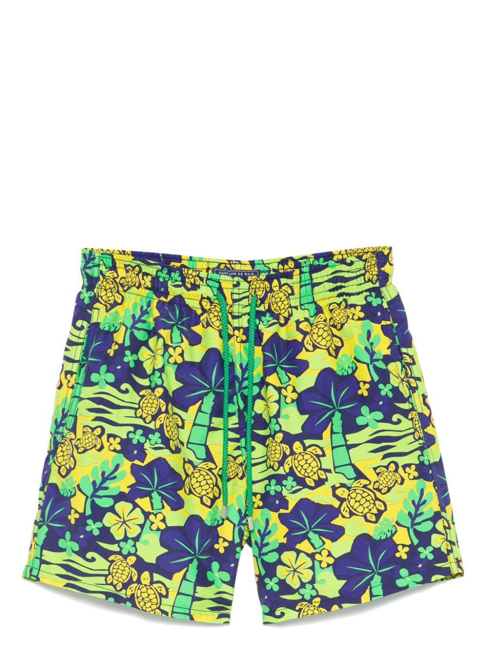 Costume Moorea Monoi Turtles Vilebrequin MOOREABB104 414 Vilebrequin 