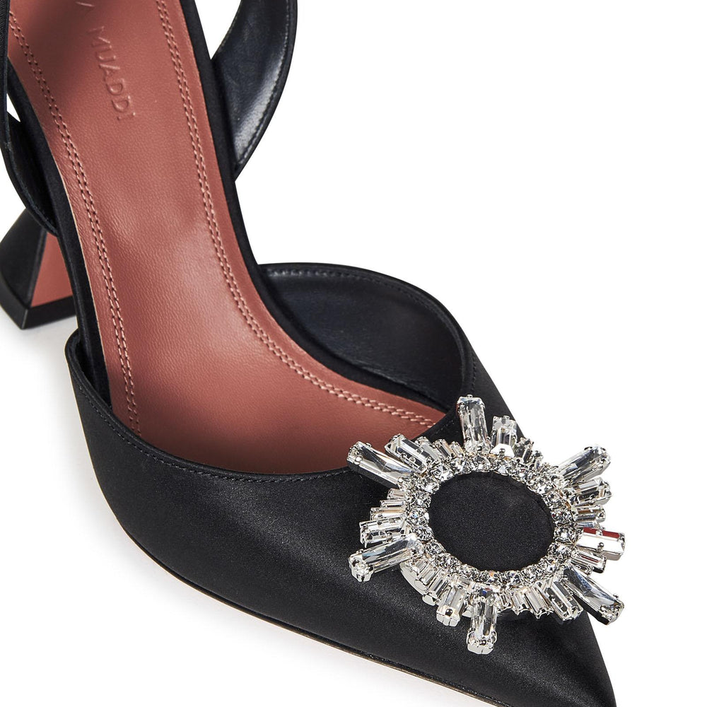 
                  
                    Décolleté Begum Sling Satin Amina Muaddi BEGUMSLINGSATIN BLACK Amina Muaddi 
                  
                