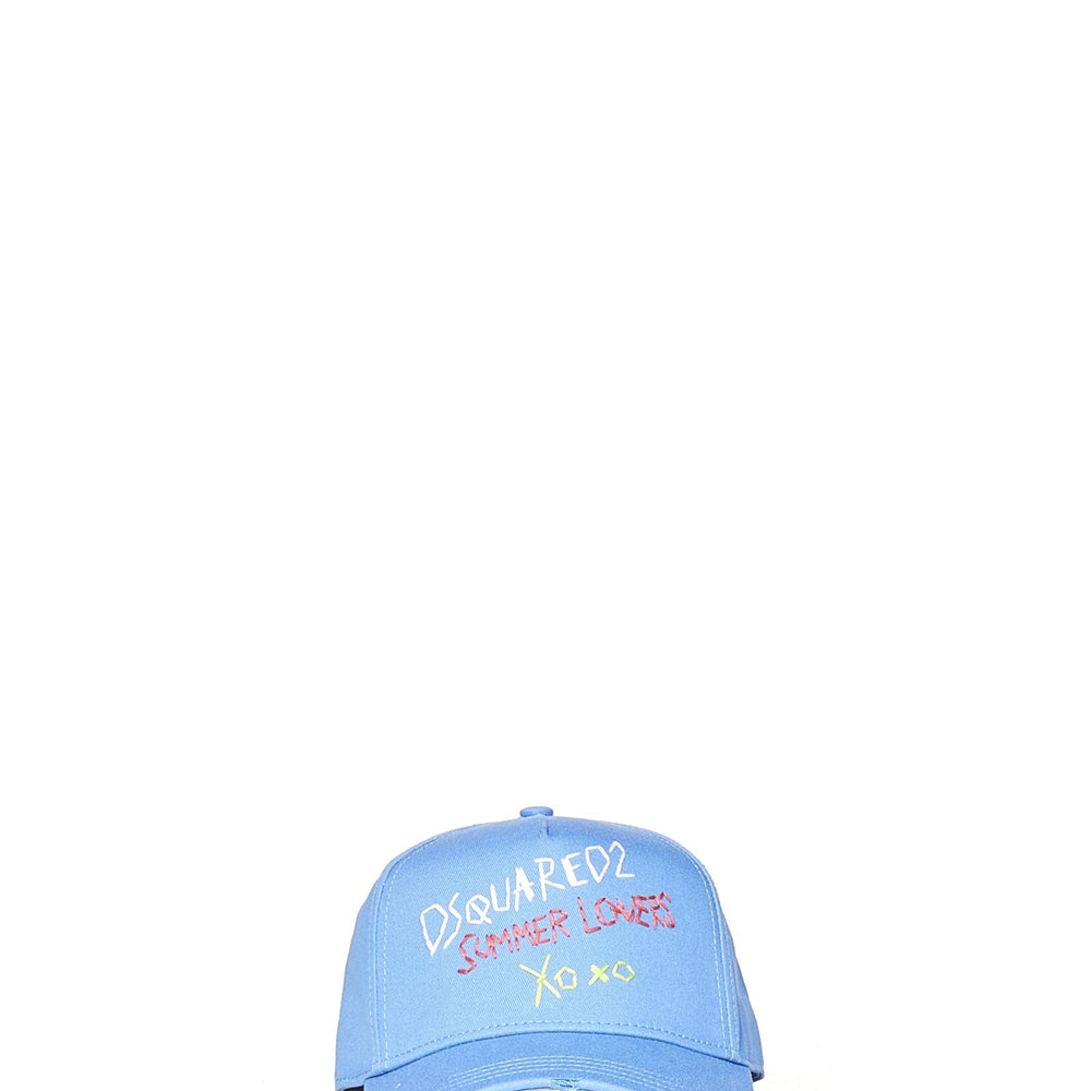 Cappello Summer Lovers Embroidered Dsquared2 BCM091905C00001 3084 Dsquared2 