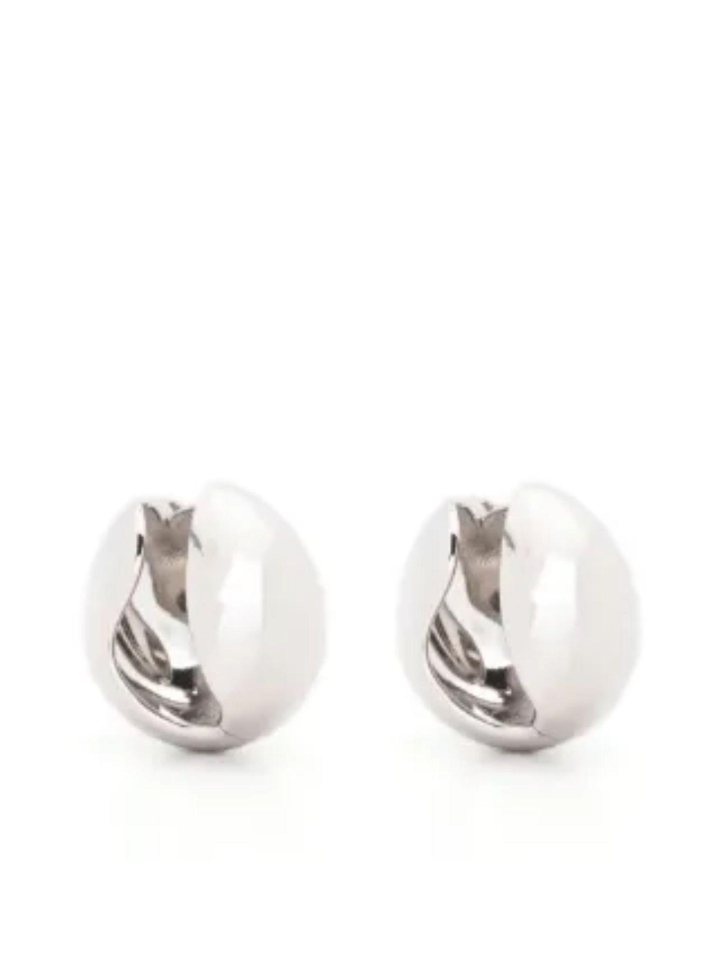 Orecchini XL Logo Creole Coperni COPBI24725 SLV Coperni 