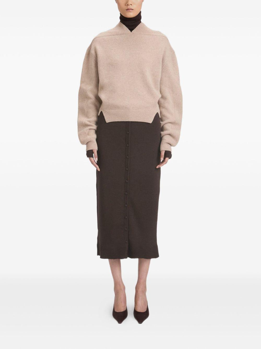 Maglia Victoria Beckham 1325KJU006421A SAND Victoria Beckham 