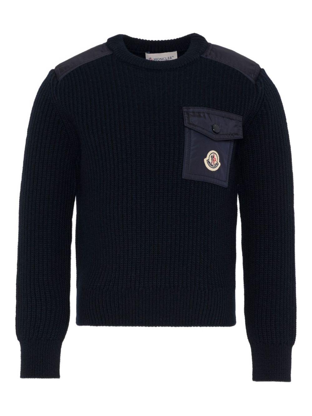 Maglia Moncler Enfant K29549C00010M1241 742 Moncler Enfant 
