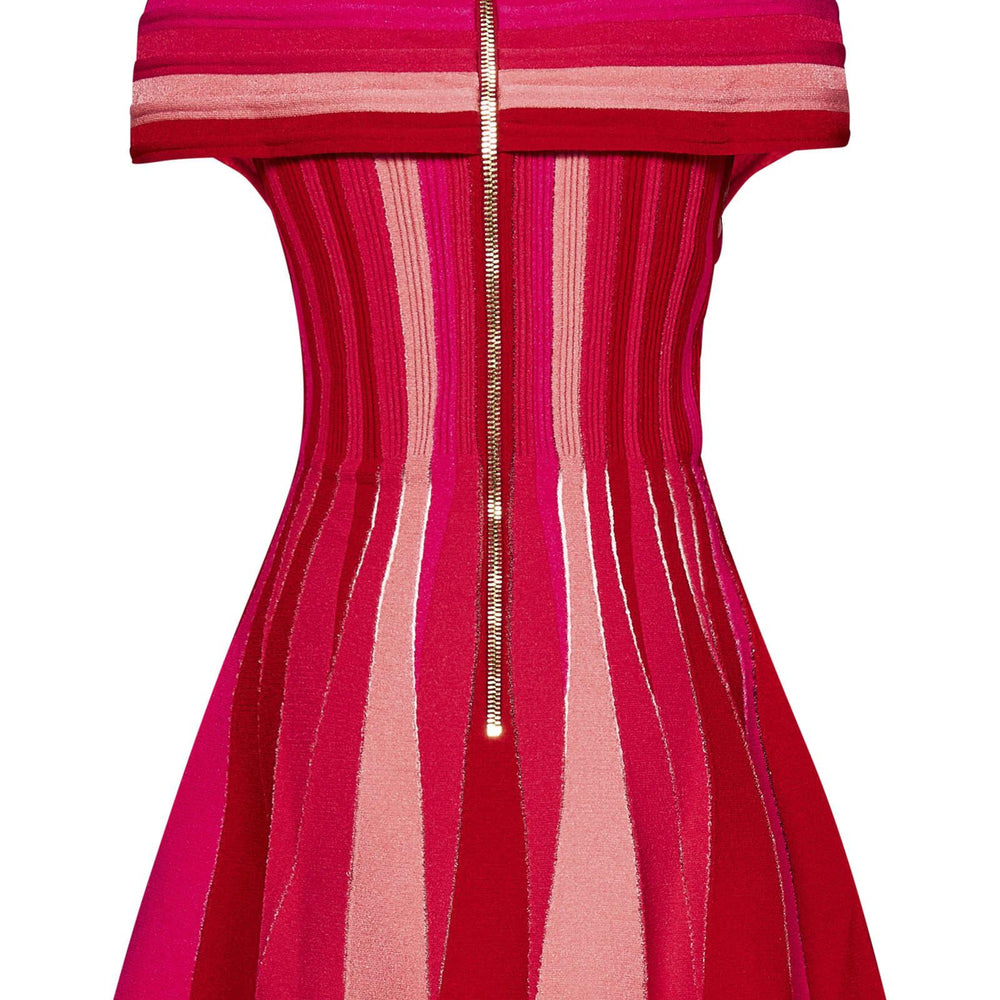 Abito Mini Balmain Paris EF0R7144KI41 OKE Balmain Paris 