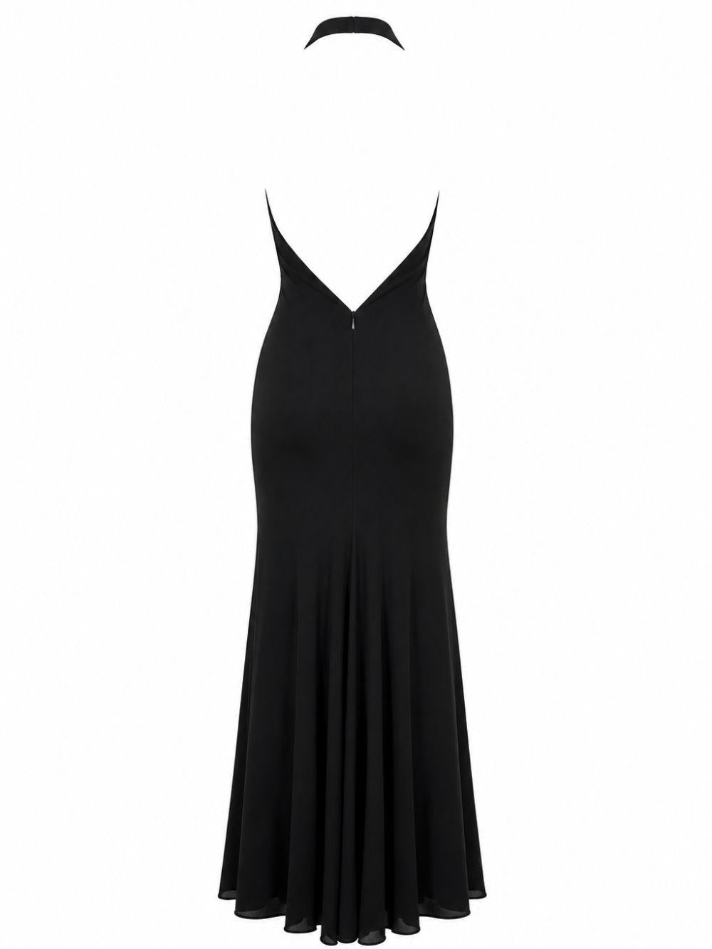Abito Roberto Cavalli WKT141JJ009 05051BLACK Roberto Cavalli 